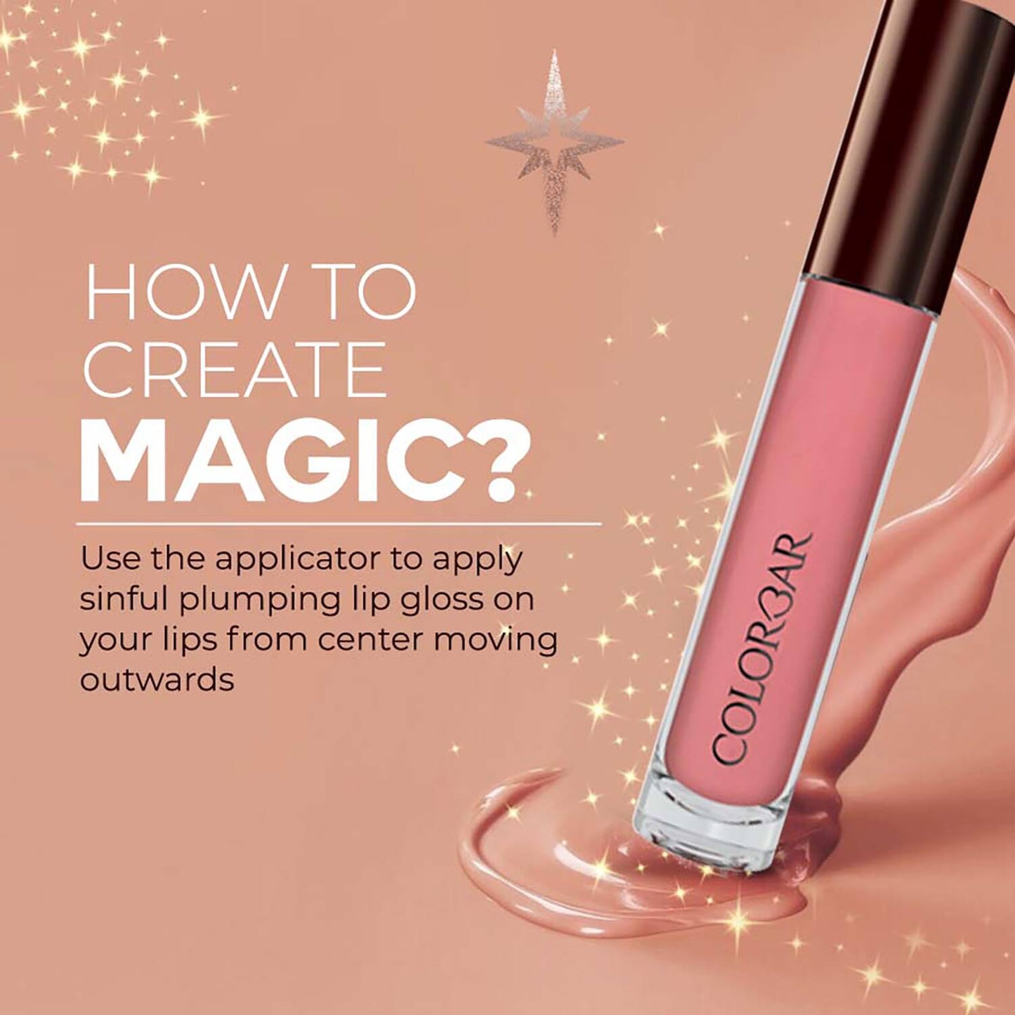 Colorbar Sinful Plumping Lip Gloss - Booty Call 002 (6.5ML)