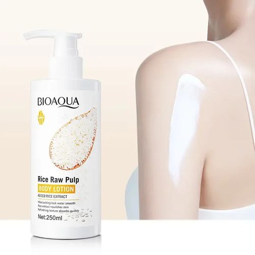 Bioaqua Rice Pulp Anti-Aging, Brightening & Hydrating Body Lotion (250 ml)
