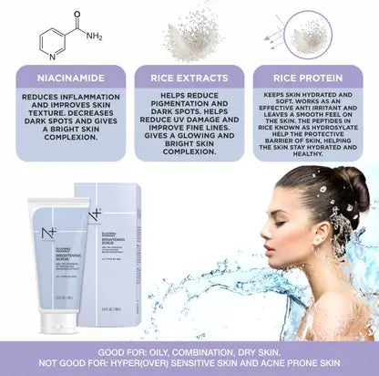 N PLUS Professional Brightening Scrub  (100 g)