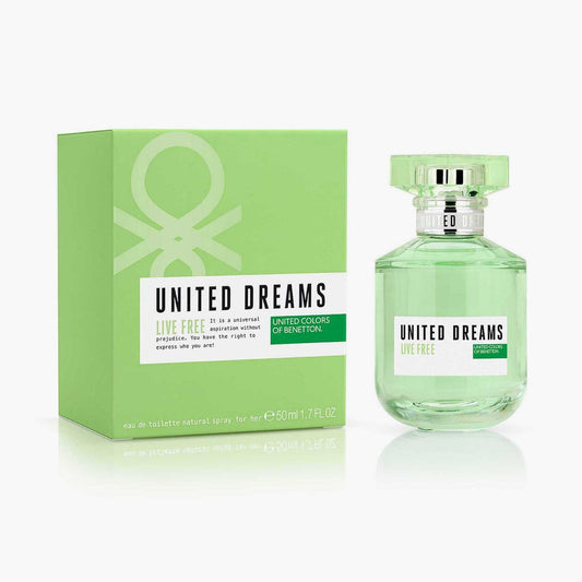 UNITED COLORS OF BENETTON United Dreams Live Free - Eau de Toilette (50ml)