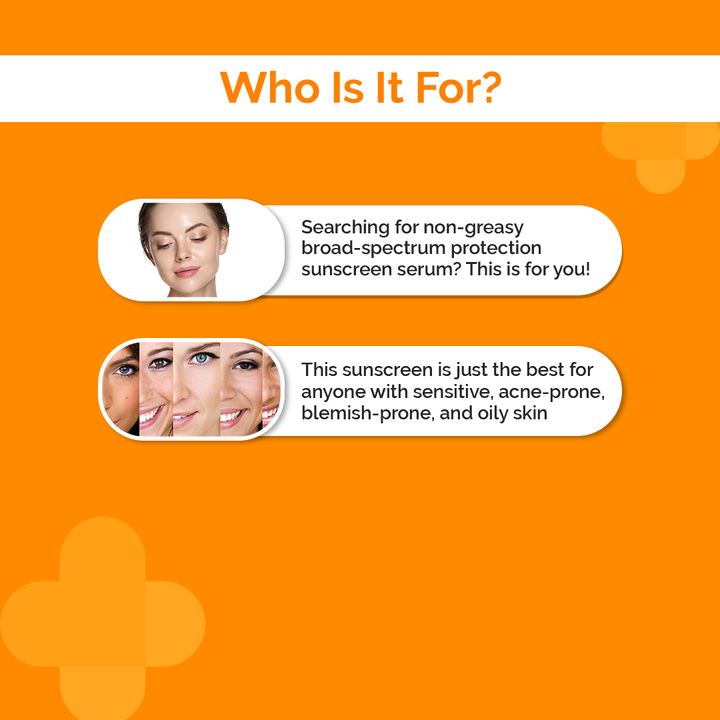 The Derma Co 1% Hyaluronic Acid Sunscreen Serum with SPF 50 & Niacinamide (30ml)