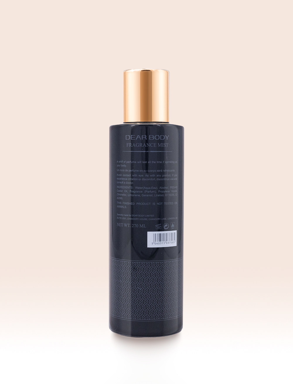 Dear Body Man Shot Majestic Fragrance Mist 270ml