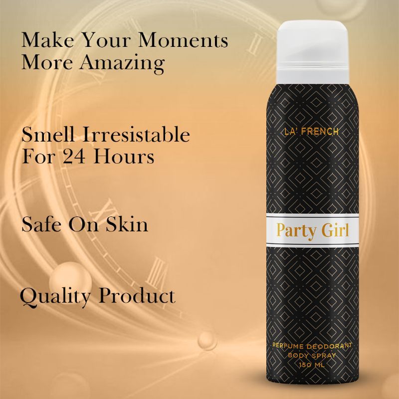 La'French  Party Girl Deodorant (150ml)