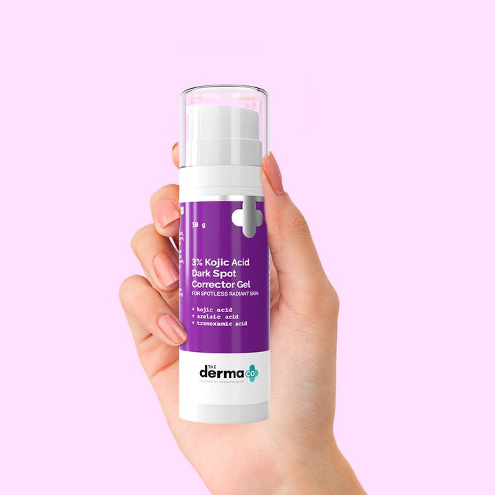 The Derma Co 3% Kojic Acid Dark Spot Corrector Gel with Azelaic & Tranexamic Acid - 30g