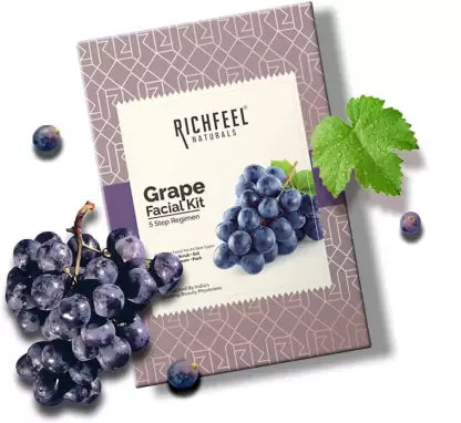 RICHFEEL Grapes Facial Kit (250 g)