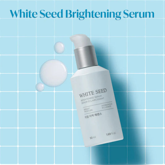 The Face Shop White Seed Brightening Korean Serum With Niacinamide & Hyaluronic Acid for Dark Spots (50ml)