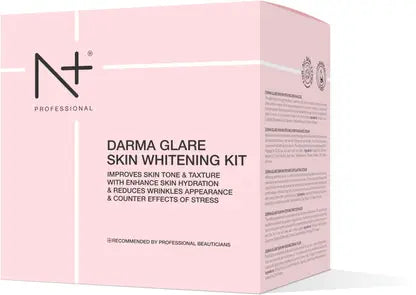 N PLUS Professional Darma Glare Skin Whitening Kit | Advanced Whitening Treatment For Women, 230ml + 160g  (390 g)