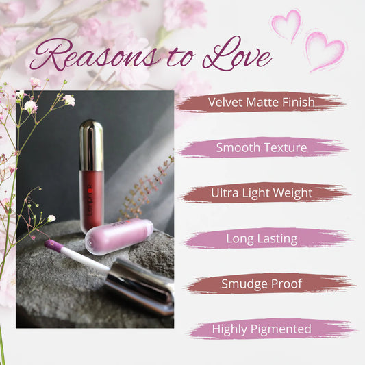 Lenphor Lasche It Liquid Lipstick (5ml)