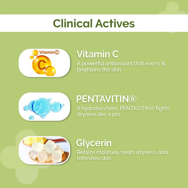 The Derma Co 5% Vitamin C Oil-Free Daily Face Moisturizer for Skin Radiance (100 g)