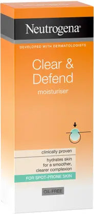 Neutrogena Clear & Defend Oil Free Moisturiser  (50 ml)