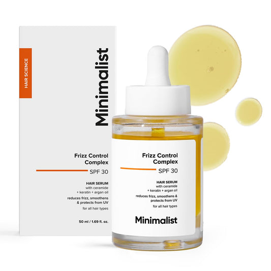 Minimalist Frizz Control Complex SPF 30 Hair Serum (50ml)