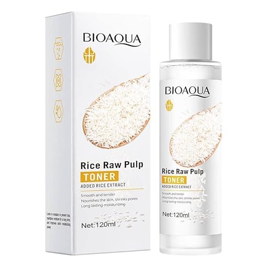 Toner Rice Raw Pulp Hydrating Moisturizing Skin Care Water (120 ml)