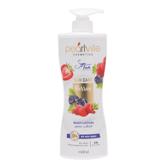 Pearlville Suncare Berries Body lotion  (650 ml)