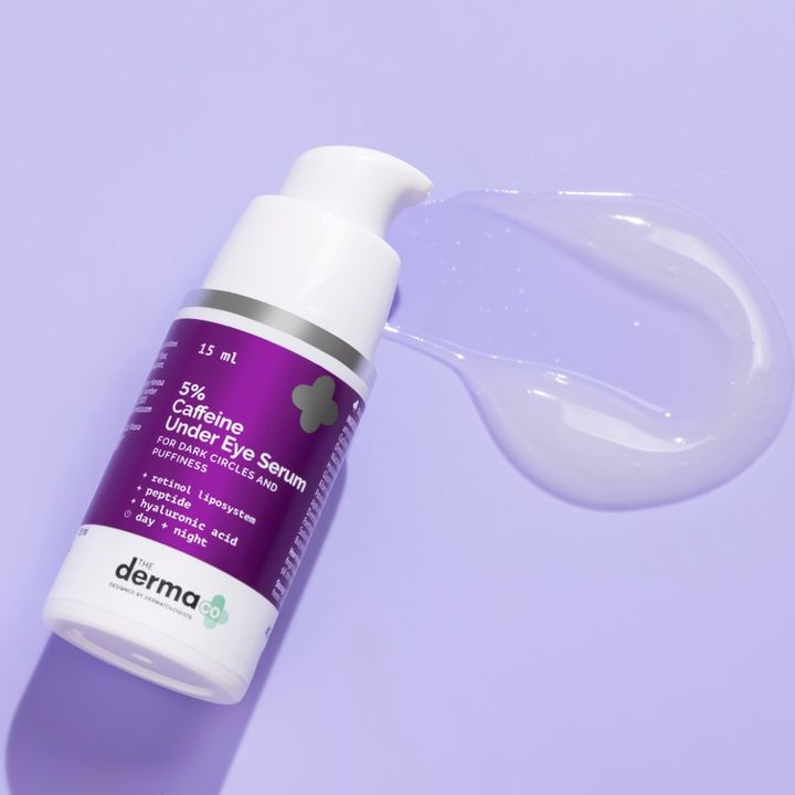 The Derma Co 5% Caffeine Under Eye Serum Treats Dark Circles | Fights Signs of Aging 15ml