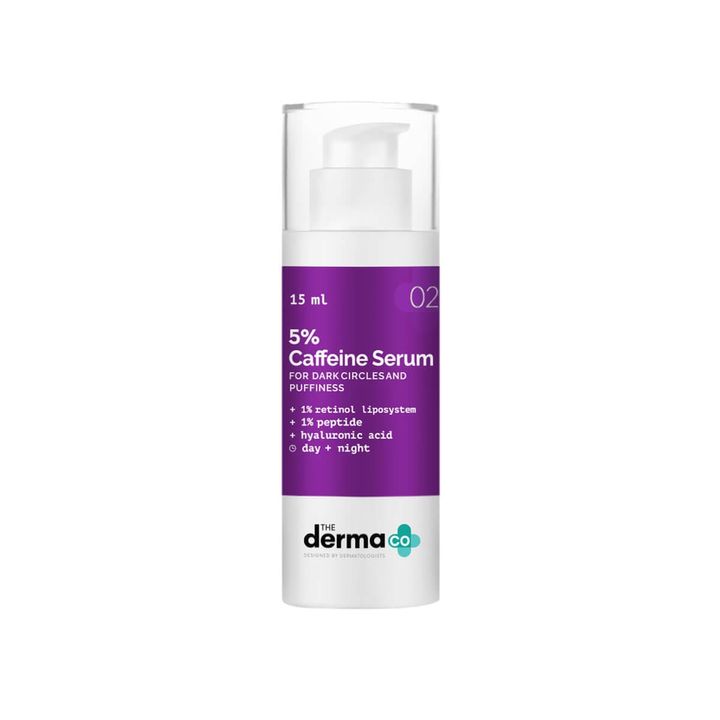 The Derma Co 5% Caffeine Under Eye Serum Treats Dark Circles | Fights Signs of Aging 15ml