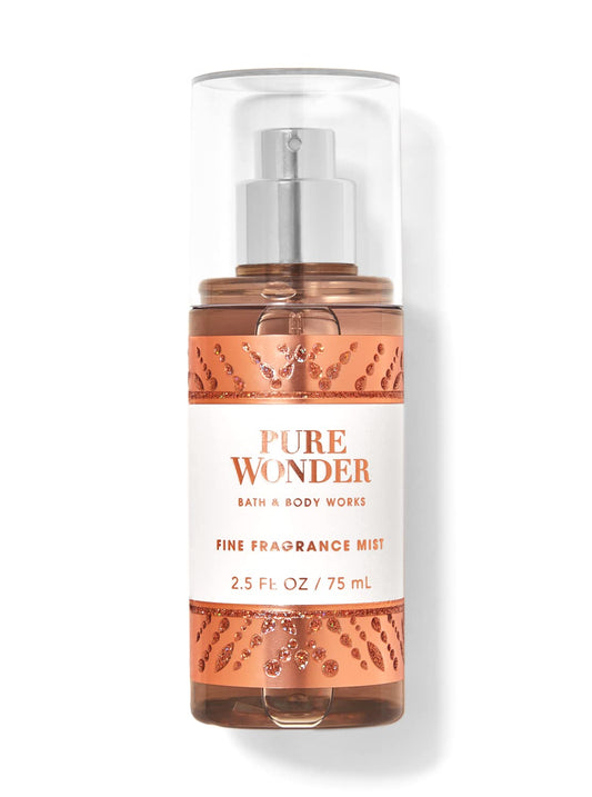Bath & Body Works Pure Wonder Travel Size Fine Fragrance Mist Body Mist - For Women  (75 ml)