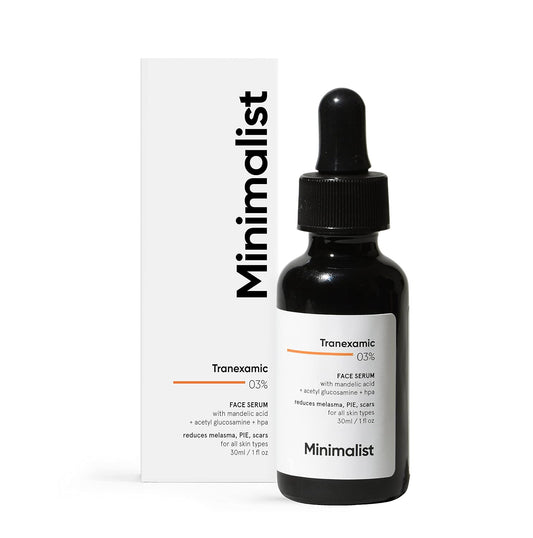 Minimalist 3% Tranexamic Acid Face Serum For Melasma- Acne Scars- Hyperpigmentation Or Erythema (PIH/PIE) (30ml)
