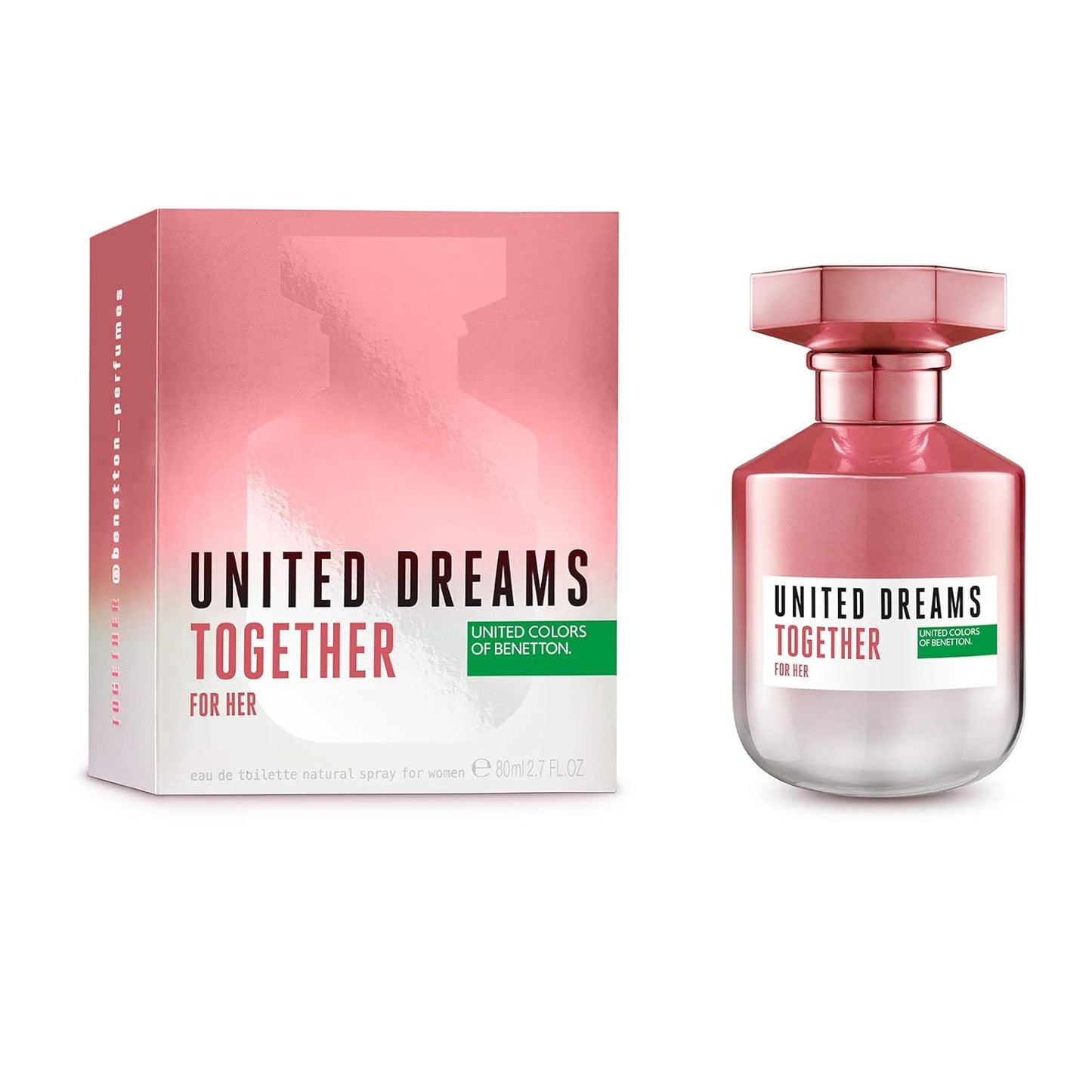 United Colors of Benetton Together For Her Eau De Toilette  (80 ml)