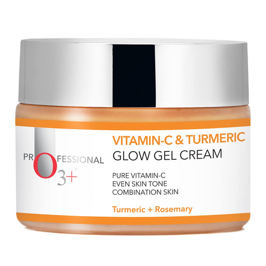 O3+ Vitamin- C & Turmeric Gel Cream For Glow And Moisturised Skin (50 g)