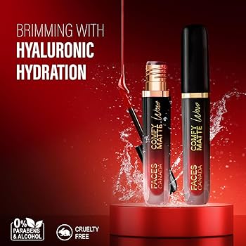 FACES CANADA Comfy Matte Wow Liquid Lipstick (3.8 ml)