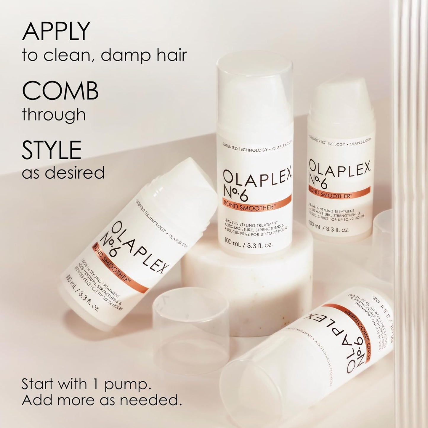 Olaplex No. 6 Bond Smoother Frizz Control Styling Hair Cream (100ml)