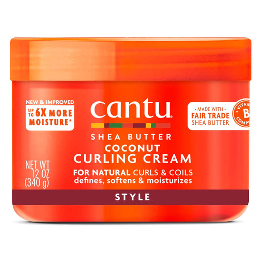 Cantu, Shea Butter, Coconut Curling Cream  (340 g)