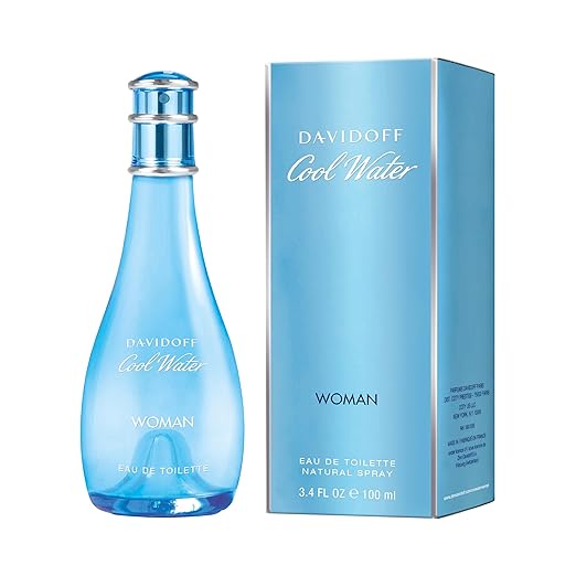 DAVIDOFF Cool Water Woman Eau De Toilette Spray (100ml)