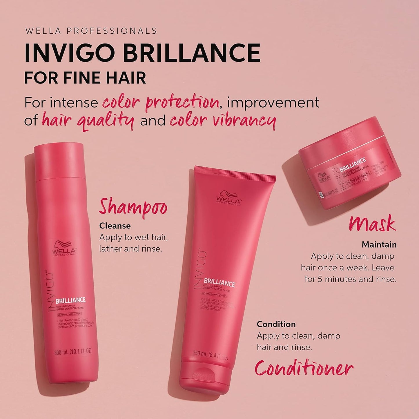 Wella Professionals Invigo Color Brilliance Mask (500 ml)