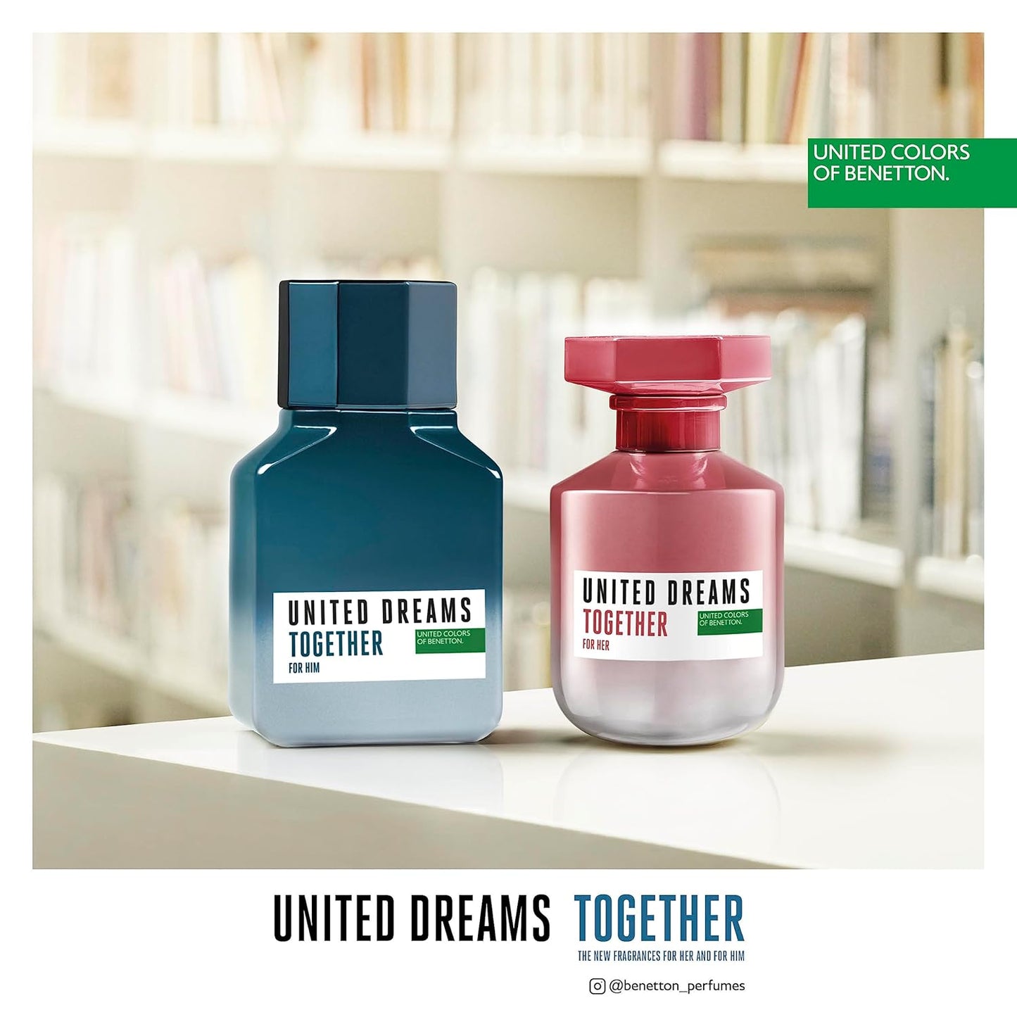 United Colors of Benetton Together For Her Eau De Toilette  (80 ml)