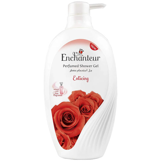 Enchanteur Enticing Shower Gel, Shower Experience With Fine Floral Fragrance (550 ml)