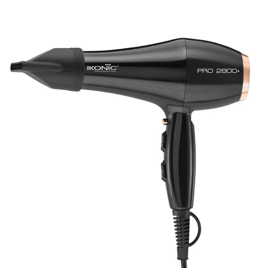 Ikonic Pro 2800+ Hair Dryer - Black