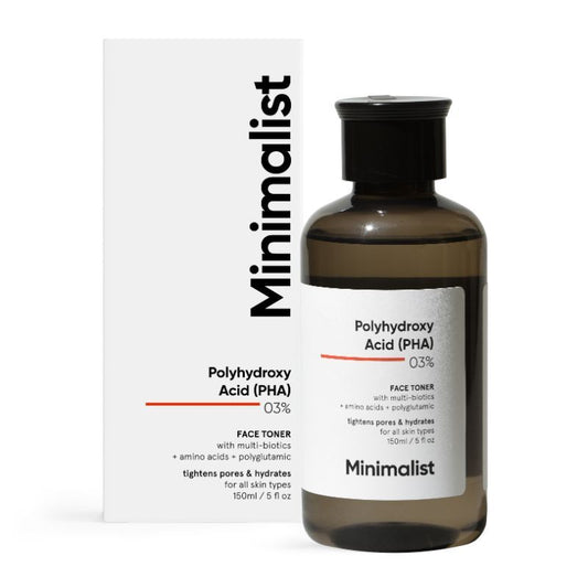 Minimalist Polyhydroxy Acid (PHA)-03% Face Toner (150ml)