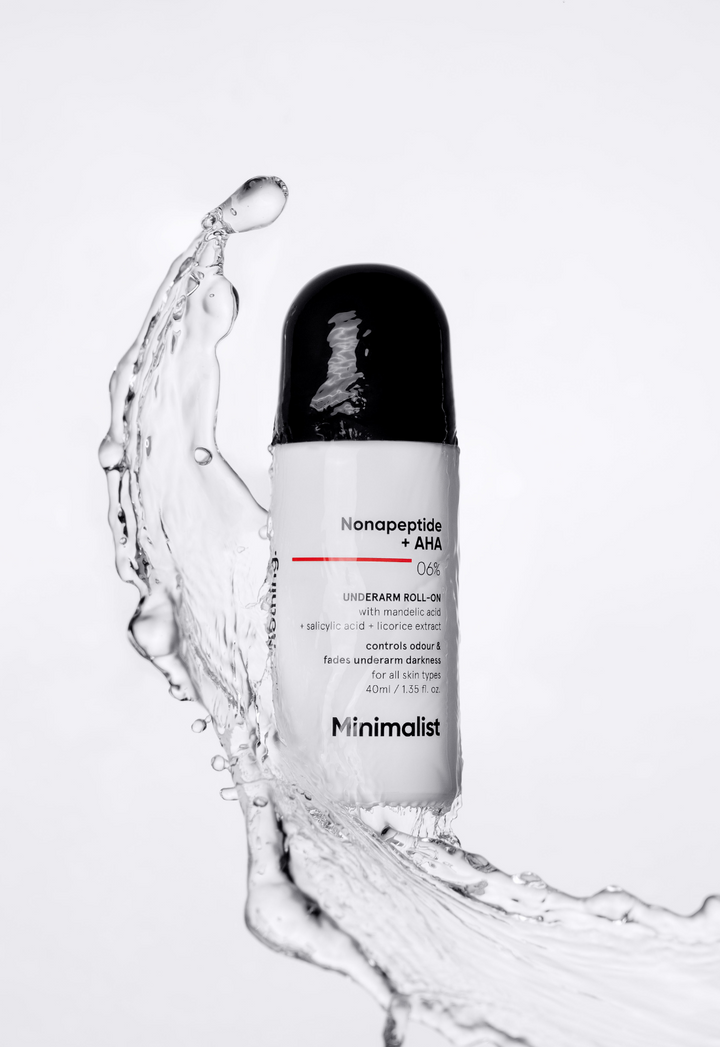 Minimalist Nonapeptide + AHA 06% Underarm Roll-On (40ml)