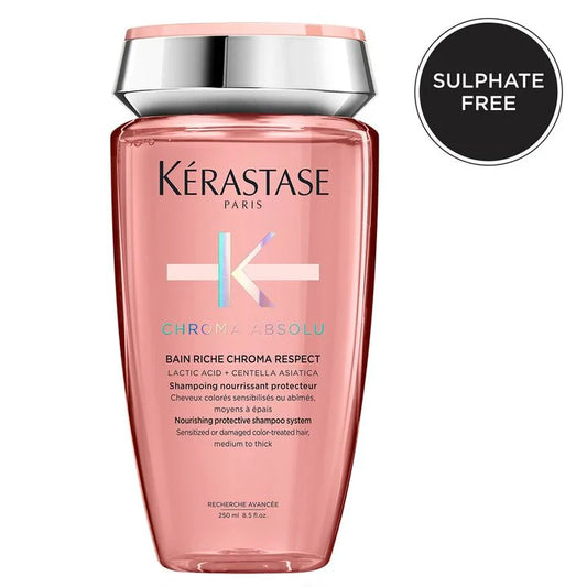 Kerastase Chroma Absolu Bain Riche Chroma Respect Shampoo for medium to thick hair (Sulphate-Free) 250ml