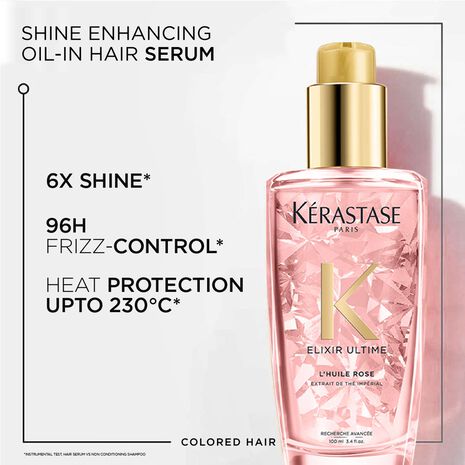 Kerastase Paris Elixir Ultime L'Huile Rose Serum For Color Treated Hair 100ML