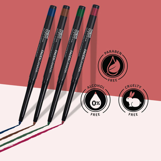 FACES CANADA Magneteyes Kajal 24-hour waterproof Intense Kajal 0.35g