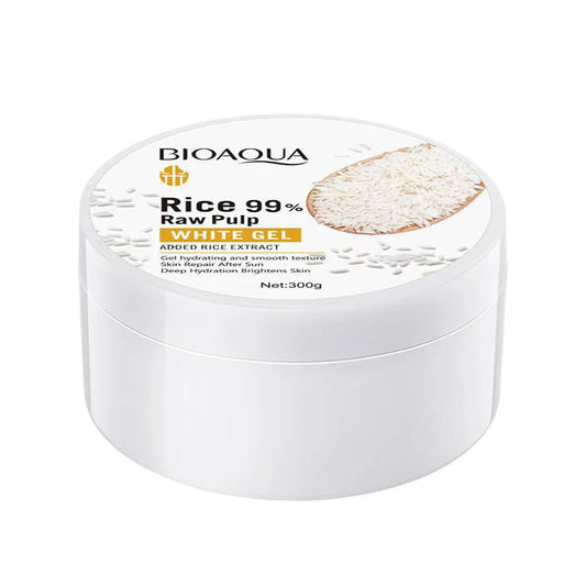 Bioaqua Rice Raw Pulp White Gel Moisturizing Brightening Gel (300 g)