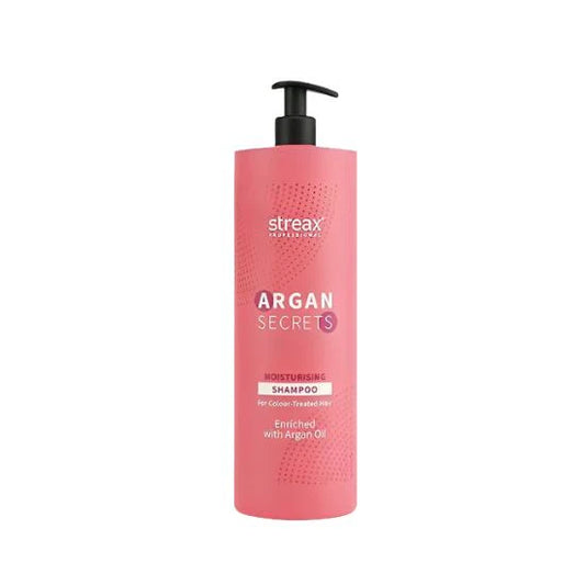Streax Professional Argan Secrets Colour Protect Shampoo, Enriched With Argan Oil & UV Filter (1500 ml)