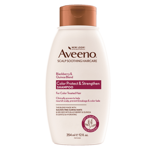 AVEENO Blackberry Quinoa Protein Blend Shampoo (354 ml)