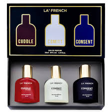 Perfume Gift Set for Women 3x30ml - Cuddle | Commit | Consent