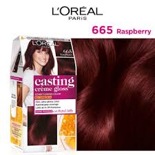 Loreal Paris Casting Creme Gloss Hair Color, 665 Raspberry, 87.5g+72ml