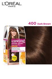 L'Oreal Paris Casting Creme Gloss Hair Color - 400 Dark Brown (87.5g+72ml)