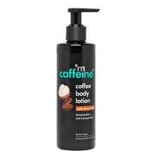 MCaffeine Coffee Body Lotion With Shea Butter For Non-Greasy Moisturization & Soft-Smooth Skin (250 ml)