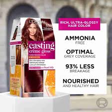 L'Oreal Paris Casting Creme Gloss Hair Color 550 Mahogany
