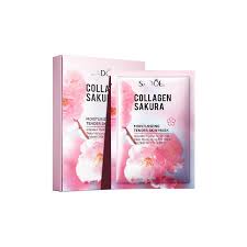 SADOER Cherry Blossom Collagen Moist& Rejuvenating Mask (10pcs)