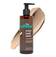MCaffeine Choco Body Lotion With Cocoa Butter For Deep Moisturization & Soft Skin Non Greasy (250 ml)