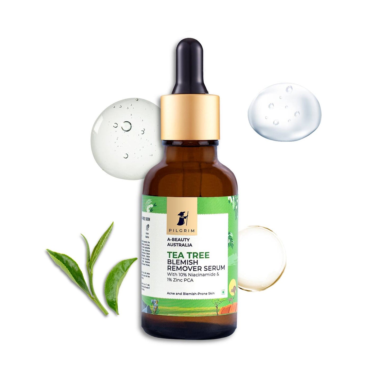 Pilgrim Tea Tree & 10% Niacinamide Blemish Remover Serum (30 ml)