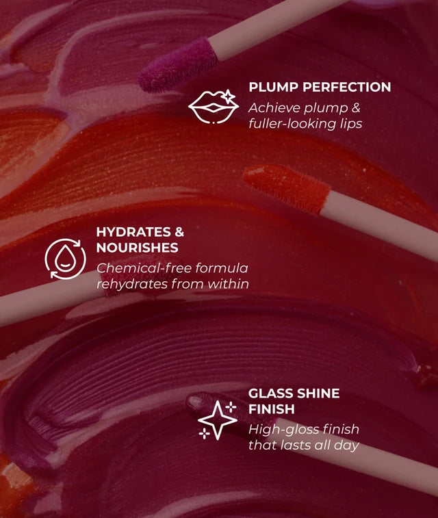 Colorbar Sinful Plumping Lip Gloss Lick-Able 003 (6.5ML)
