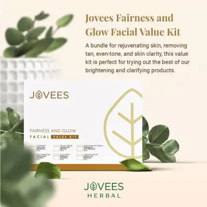 Jovees Fairness & Glow Facial Kit (315 g)