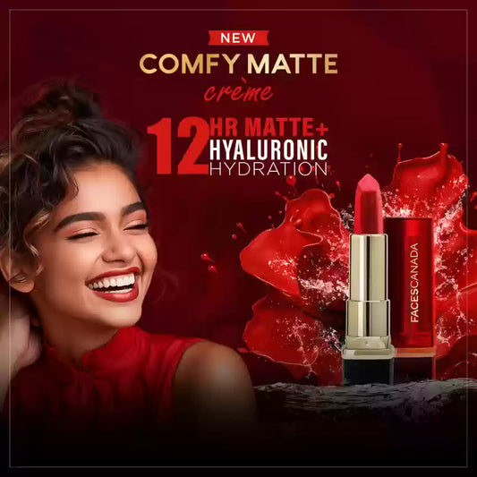 FACES CANADA Comfy Matte Crème Lipstick 4.2g